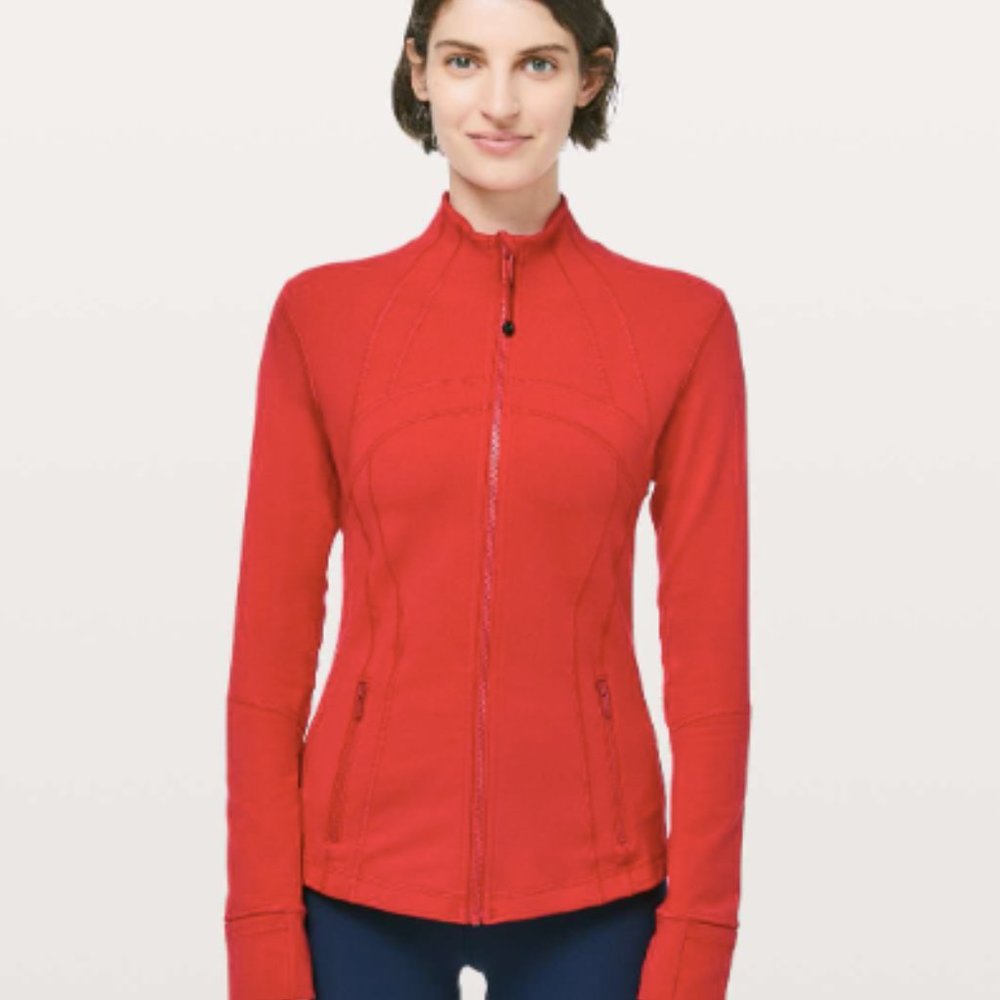Lululemon Define Jacket Dark Red